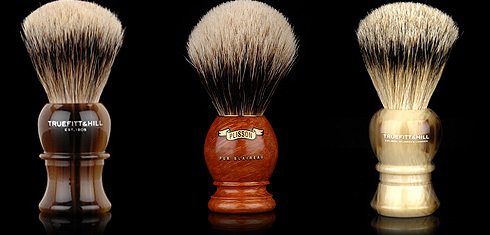 A man will ultimately end up using it – a shaving brush
